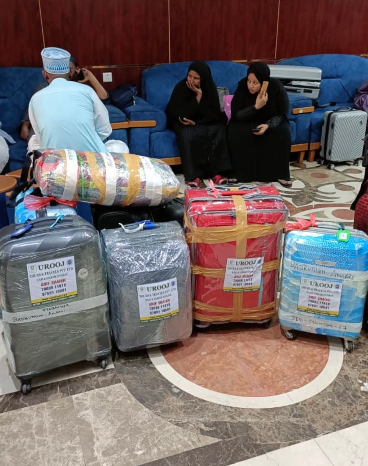 Urooj Group at Airport 